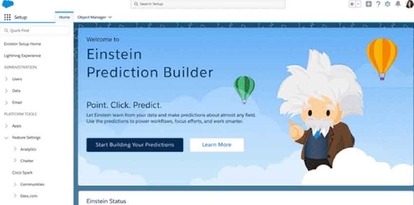 einstein prediction builder